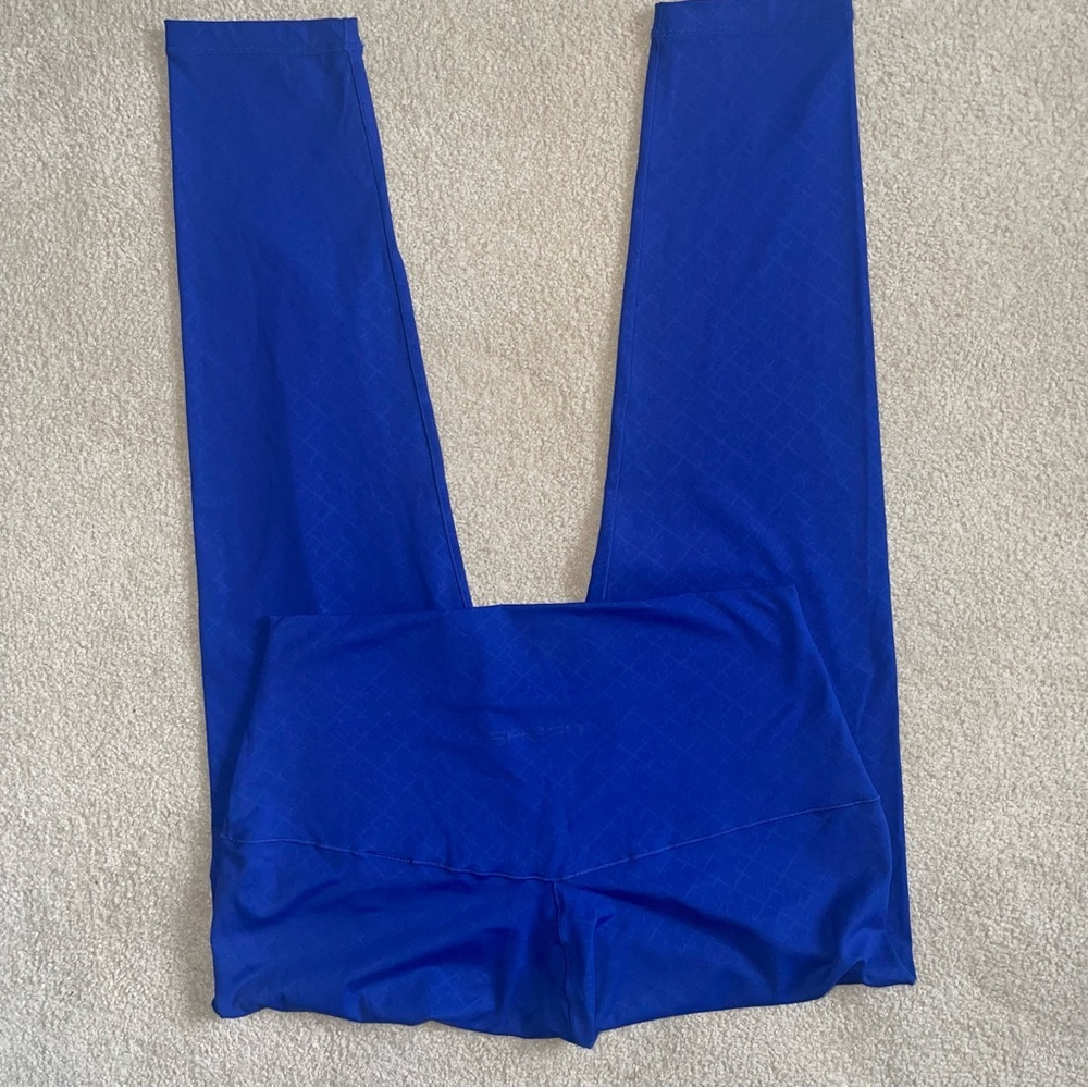 She Fit Boss Leggings 2 Luxe (XXL) High Rise Compression Fit 7/8 Length Sodalite - Picture 6 of 11